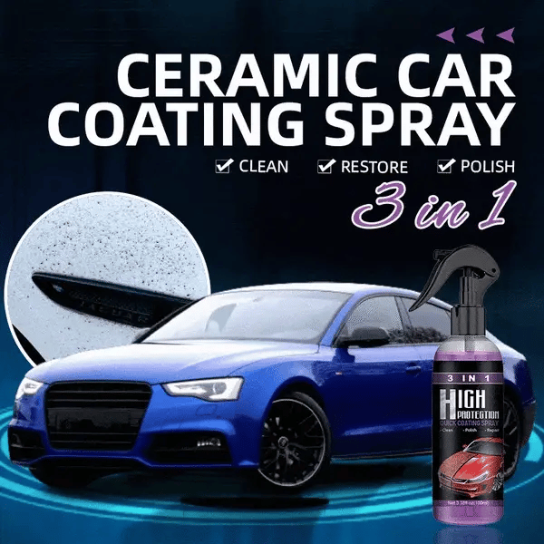🔥Last Day 49% OFF🔥-3 in 1 Ceramic Car Coating Spray BUY 1 GET 1