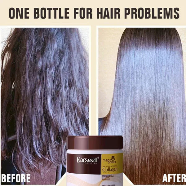 🤩Karseell Maca Power Collagen Hair Mask 100ml[BUY 1 GET 1 FREE]🤩🪔  Flat 50%+ OFF